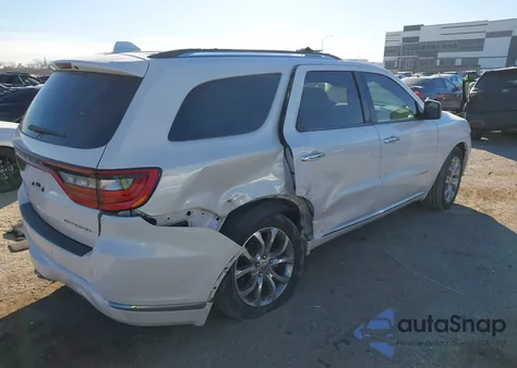 2017 Dodge Durango Citadel Rwd from USA, damaged, VIN 1C4SDHET0HC709259